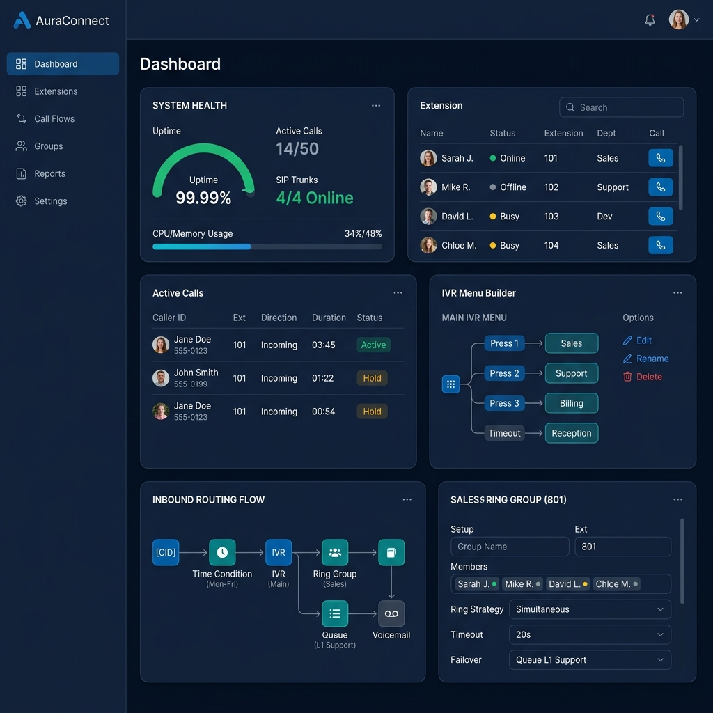 Cloud IP PBX