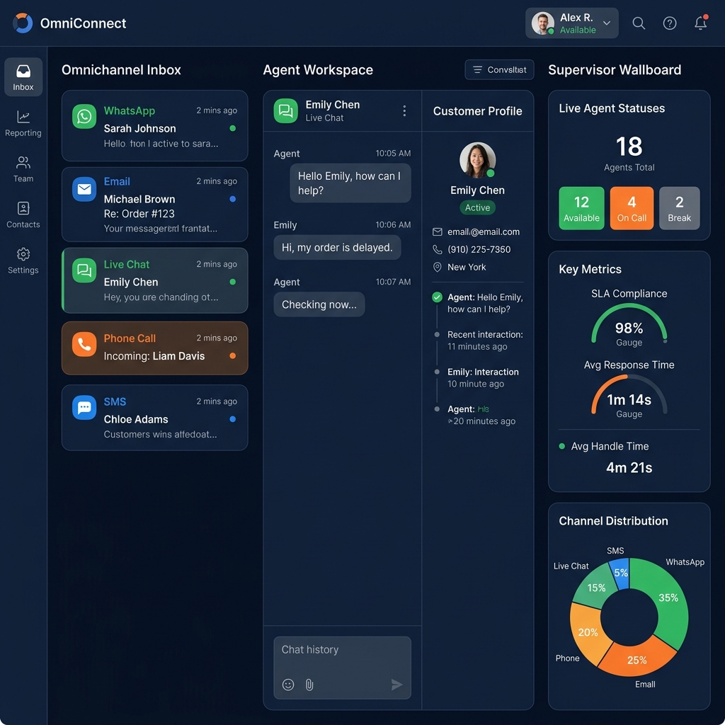 Digital Contact Center